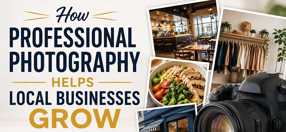 How Professional Photography Helps Local Businesses Grow