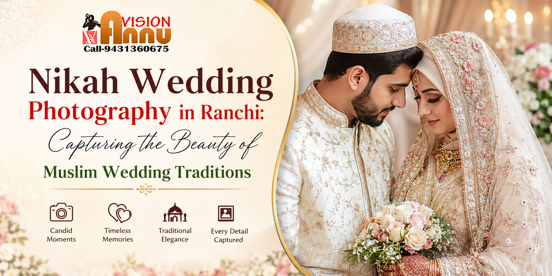 Nikah Wedding Photography in Ranchi