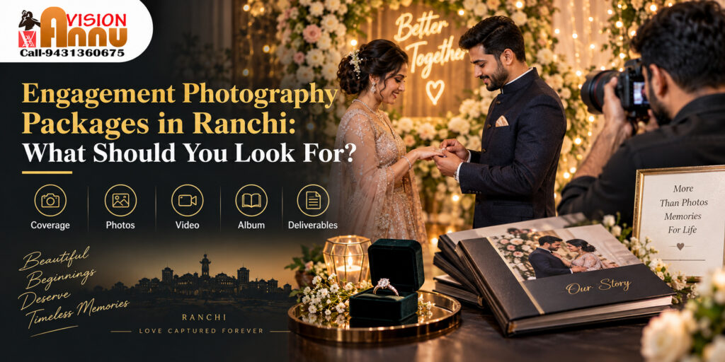 Engagement Photography Packages in Ranchi: What Should You Look For