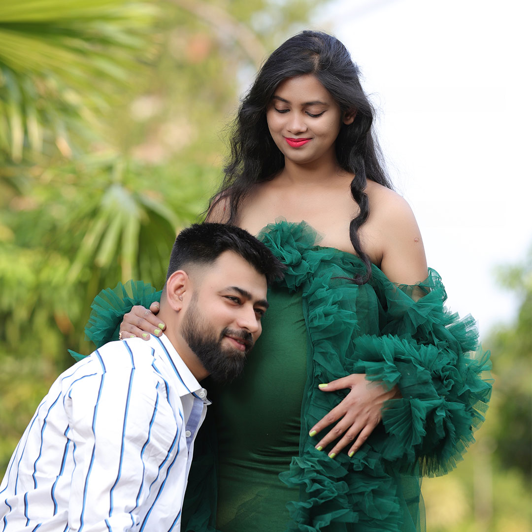 Maternity photo shoot in Ranchi